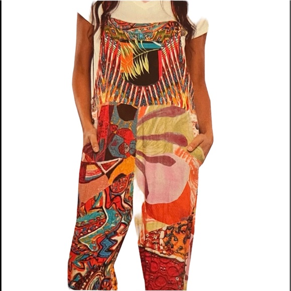 NWT.  Sacred Threads Overalls.  L/XL.   CL/GR12.   222312 - Picture 2 of 5